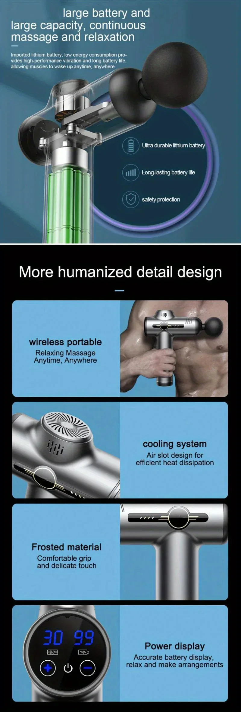 Portable Fascia Gun