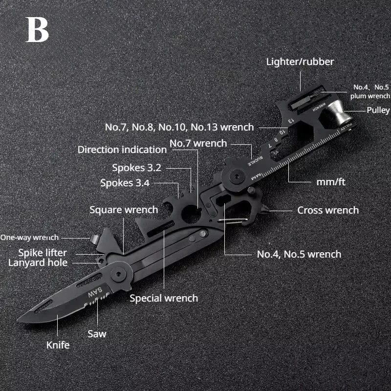 Multifunctional Outdoor Tool