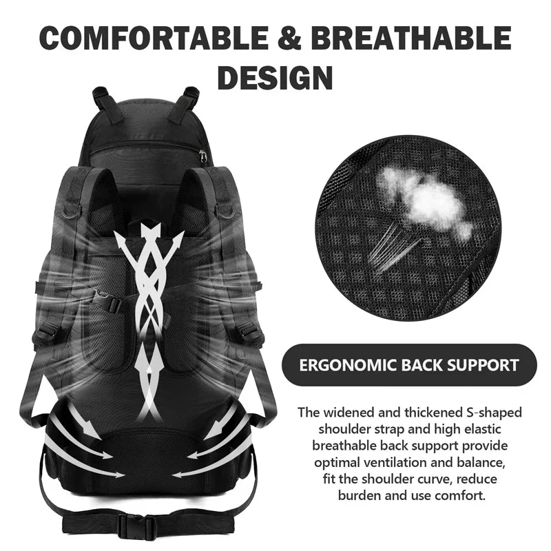 90L Waterproof Hiking