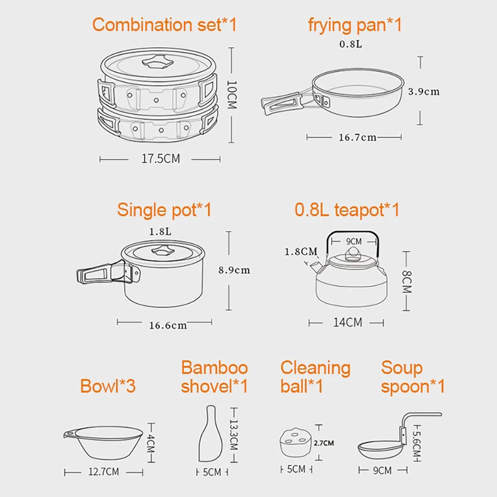 Camping Cooking set