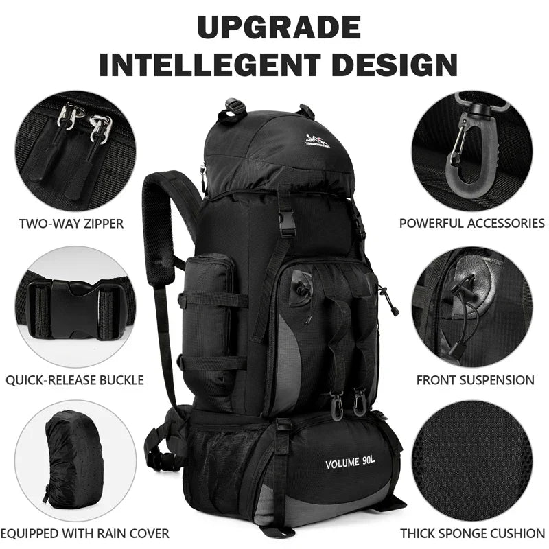 90L Waterproof Hiking
