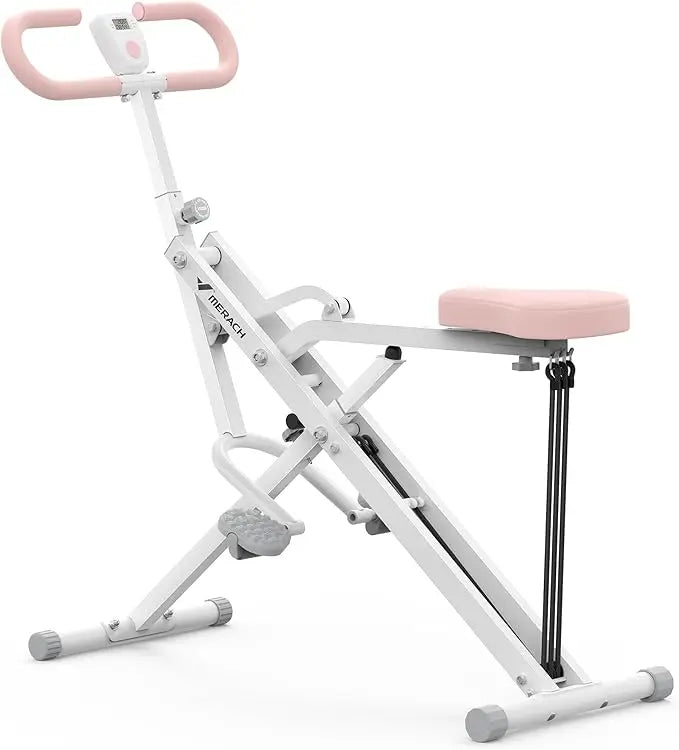 2 in 1 Squat Rowing Machine