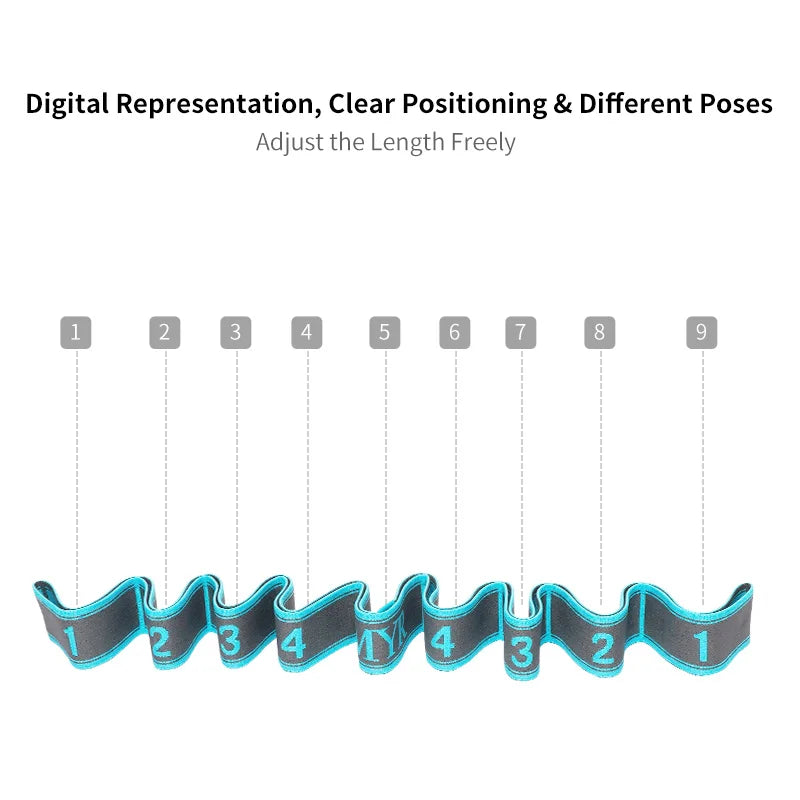 Elastic Yoga Stretching Strap