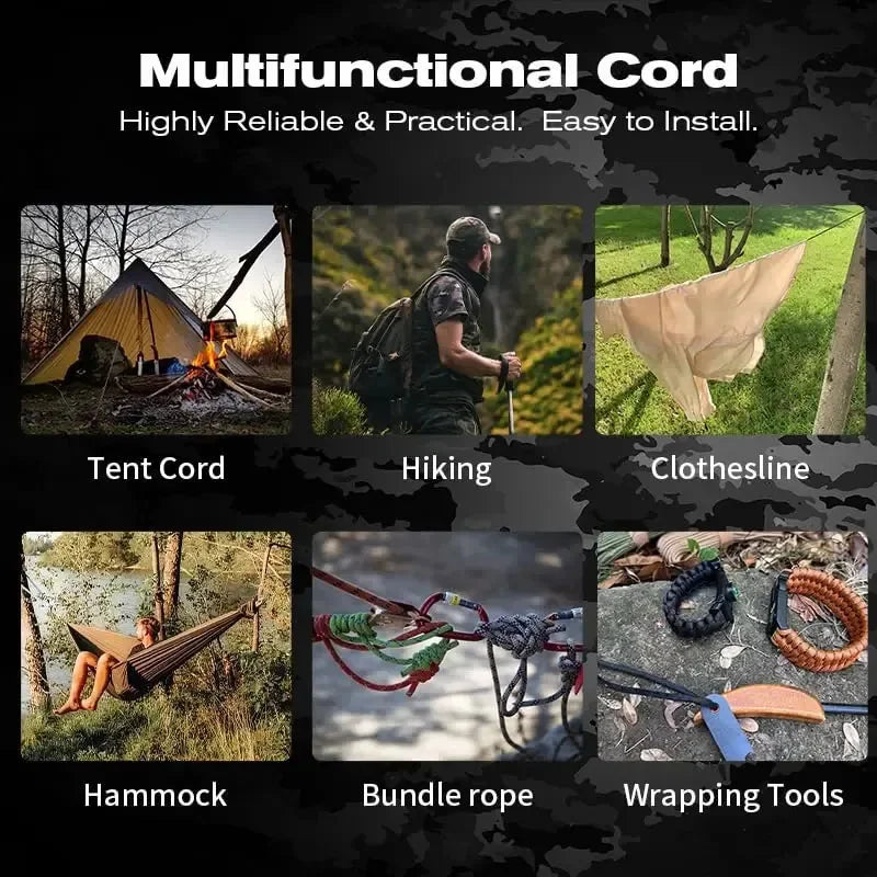Military 550 Paracord Rope