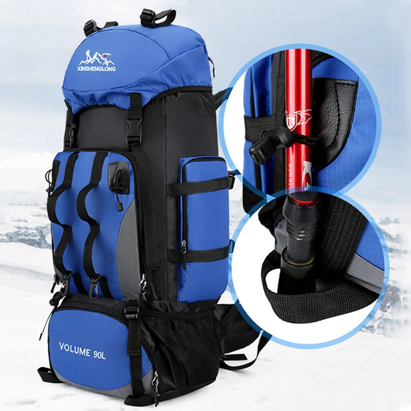 90L Waterproof Hiking