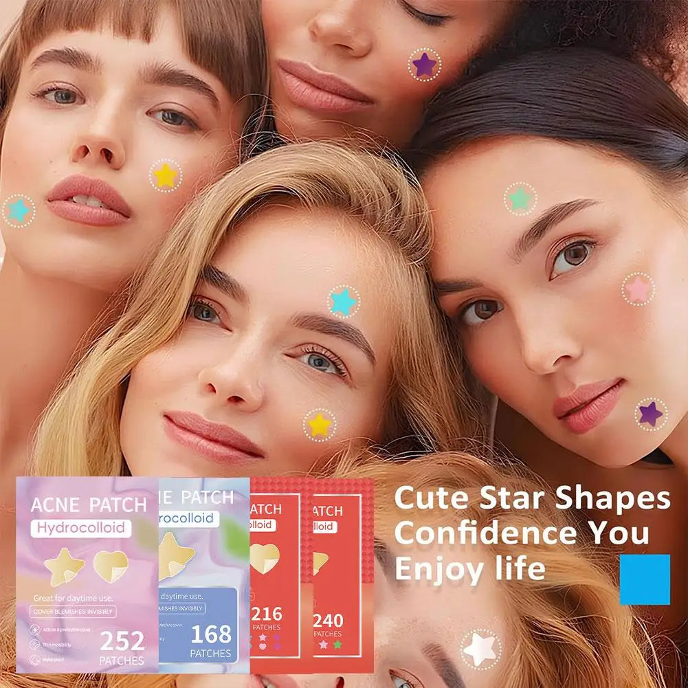 Colorful Star Pimple Patch