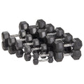 Rubber Encased Hex Dumbbell