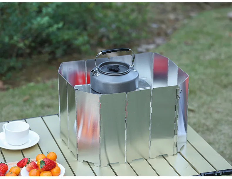 Plates Gas Stove Wind Shield