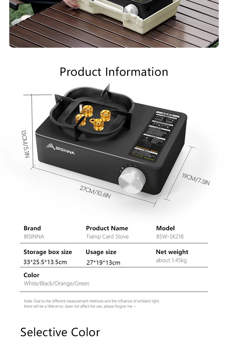 Camping Gas Stove